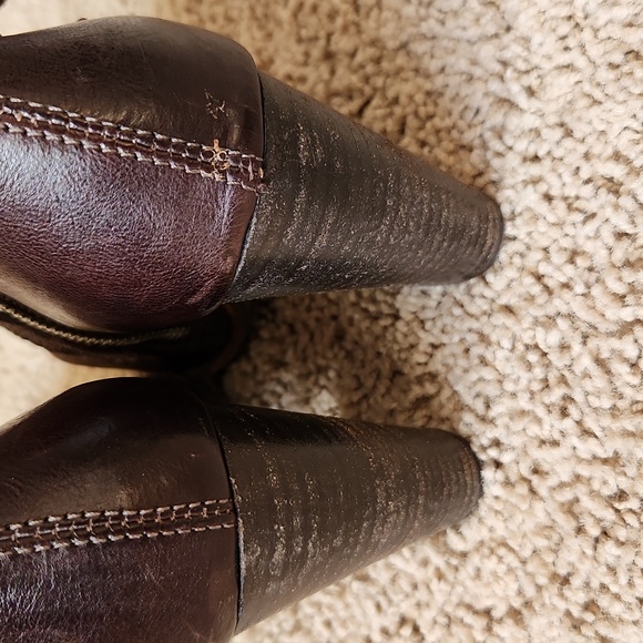 A.S.98 Boots. Brown. Western Style. Size 35. - Picture 9 of 12